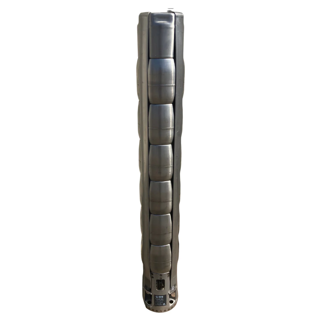 RPS 25HP 480V 230RPS250, Up to 400FT Head, 132 to 317GPM, Stainless Steel Submersible Pump End + Motor - Image 7