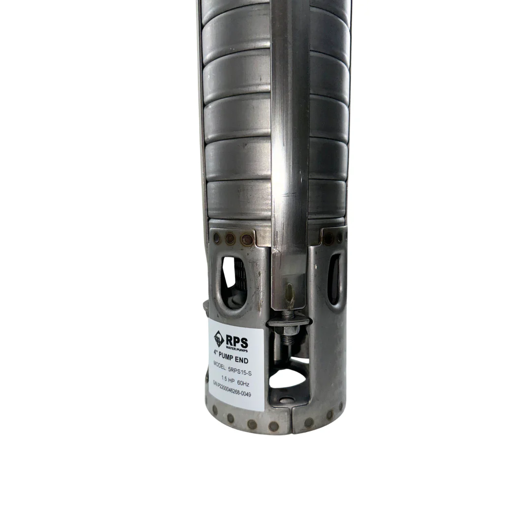 RPS Steel Pro 10RPS30-S 4" Submersible Pump End | Stainless Steel Impeller | 5.2-13.2 GPM - Image 3