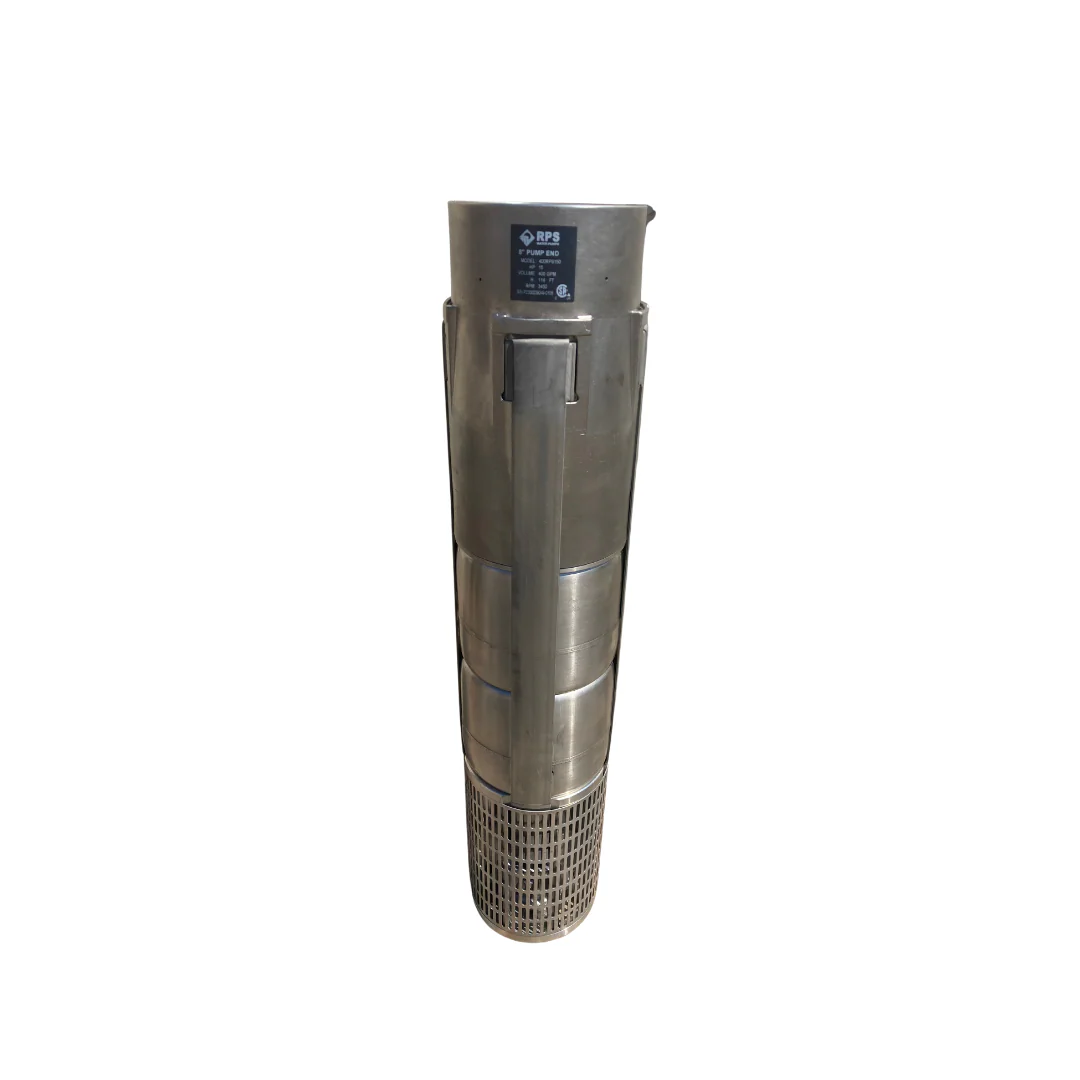 RPS 20HP 480V 400RPS200, Up to 200FT Head, 264 to 528GPM, Stainless Steel Submersible Pump End + Motor - Image 6