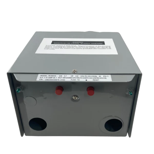 RPS Control Panel 1.5HP 220V Single Phase Starter Box for Submersible Pump - Image 3